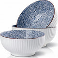 60 oz Large Soup Bowls Set of 3, Pho Bowls, Ramen Bowl - Floral - size: Floral Pattern (8 Inch, 60 oz)