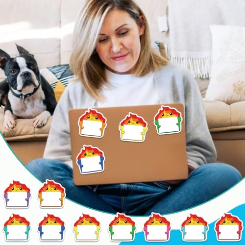 9 Pack Dumpster Fire Sticky Notes, Cute Shaped Self-Adhesive Notepads, Funny Memo Pads, Desk Accessories & Gifts for Coworkers, Employee, Office, School, Work, Appreciation Supplies - color: Dumpster Fire D