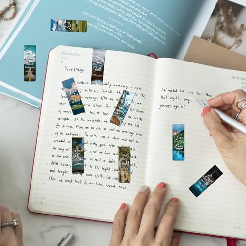 Bible Verse Magnetic Bookmarks - 30 Pcs Christian Scripture - style: Bible Verse1