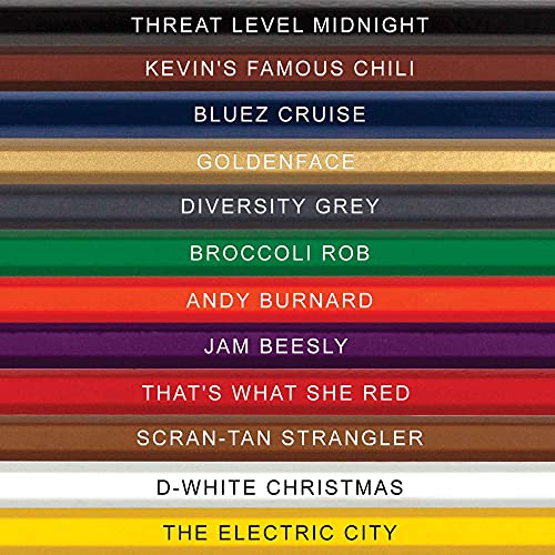 Workday Wonders Colored Pencil, 12 Humor Office Art Pencils - style: The Office
