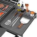 Silicone Grill Mat Compatible with Blackstone, Grey - color: Gray