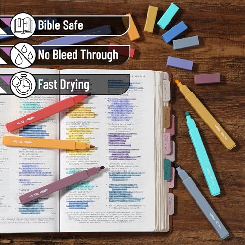 Mr. Pen- Aesthetic Highlighters No Bleed, 8 Pack, Assorted Colors | Chisel Tip, Cute Highlighters Assorted Colors for Journaling, Highlighting, Underlining, Fast Dry, Back to School Supplies - color: Jewel Tones, size: 8 Pack