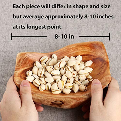Root Wood Dish, Party Platter and Tray for Sandwich Bread Serving, appetizer display, Vintage ring dish, Hand Carved Artworks (8 inch - 10 inch) - color: 8-10in Root Platter