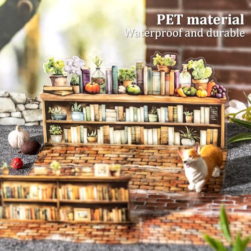 120 Pcs Scenery Stickers for Scrapbooking and Journaling - color: Gallery of Life