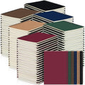 Yahenda Spiral Notebook College Ruled Journals Notebooks Lined 8.3 x 5.5 Inch Note Books Bulk A5 Writing Notebooks Thick Paper Notebook for Office Business School Supplies (Classic Colors,54 Pcs) - color: Classic Colors