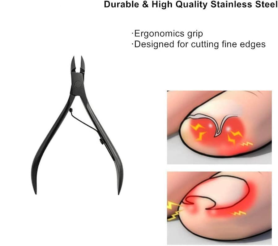 36 in 1 Professional Pedicure Kit, Foot File, Foot Rasp and Callus Remover - style: Black