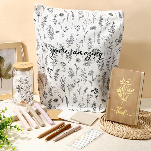 14 Pcs Inspirational Journal Kit for Women, White - color: as pictures shown