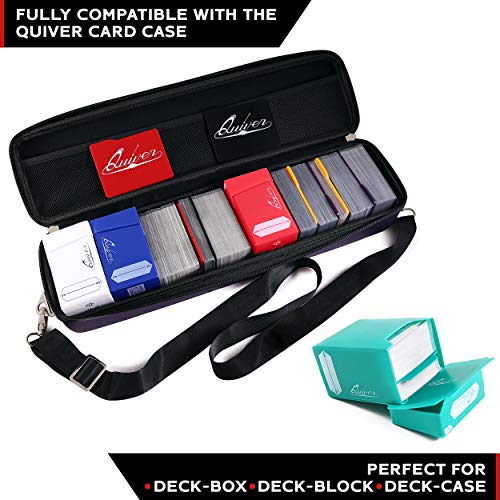 Quiver Time 200 Apollo Standard Clear Card Sleeves fits Magic: the Gathering Cards and Other TCG Cards - Ultra Transparent Trading Card Sleeve, Card Protector Sleeves (66 x 91 mm) - color: Clear Transparent Card Sleeves, size: 66x91mm (Standard Size)