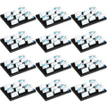 Lincia 12 Pcs Name Badge Holder ID Tray Organizer Foam Holds