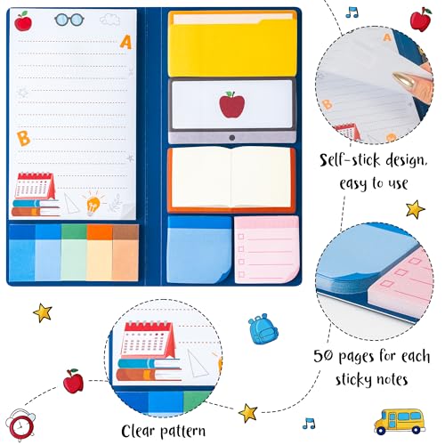 Xqumoi Best Assistant Principal Ever Sticky Note Set School Office Supplies - color: 1pack-assistant Principal