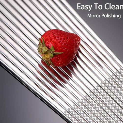 Stainless Steel Chopsticks Reusable, 5 Pairs, Silver Crack Pattern