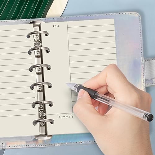A7 Cornell Design Planner Refill 6 Holes Notebook Binder Refills, A7 College Rule Note Linned Planner Inserts for Filofax 100gsm Paper Pocket Size, 4.84 x 3.23'', Harphia - color: Cornell, size: A7