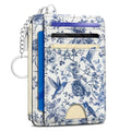 Kelvoris Credit Card Holder Small Wallet Women, Slim RFID, HummingBird - color: Bird