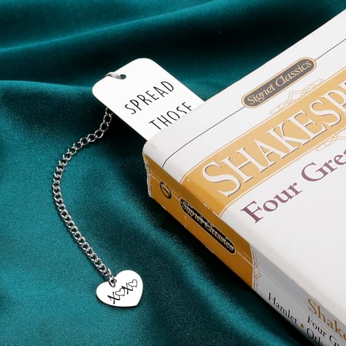 Bookmarks for Women Dark Romance Bookmarks Smutty Book Lovers Gifts - color: Silver