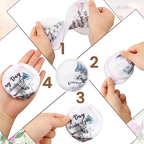 Tradder 50 Pcs Christian Church Fans Bulk Foldable Hand Fans, Floral - style: Floral