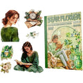 TIAMECH Star Hibiscus Garden Green Girl Sticker Book - color: Star Hibiscus Garden