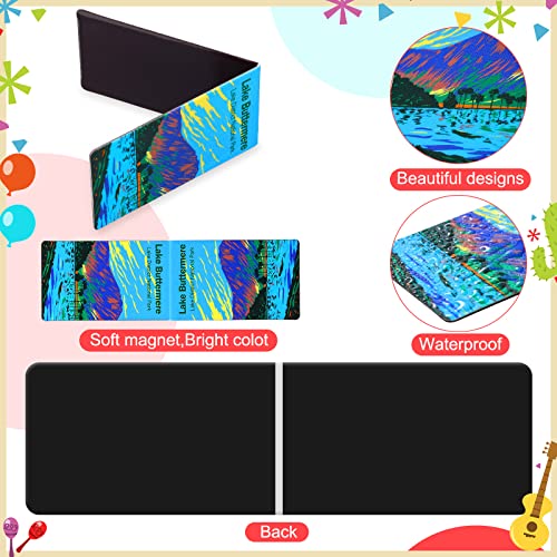 Outus 24 Pcs National Park Magnetic Bookmarks Page Markers with Landscape