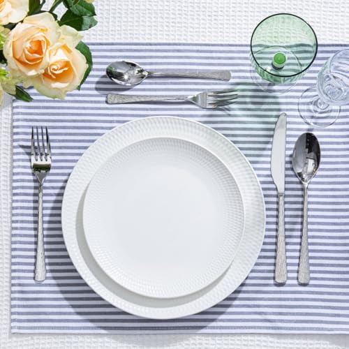 Silverware Set for 4, 20 Piece Flatware Set, 18/10 Stainless Steel - color: Silver, size: 20-Piece