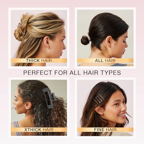 Scunci by Conair 82 Piece hair accessory kit - hair accessories for women - neutral colors- 3 stackable containers - color: Neutral
