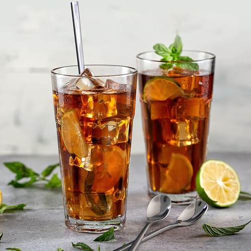 AOOSY 9-In Long Handle Spoon, Coffee Stirrers Ice Tea Spoon,Set of 2 - color: S sliver