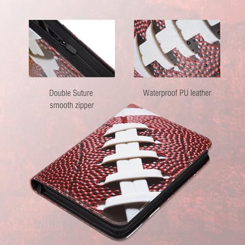 Football Card Binder 360 Pockets Waterproof Trading Cards Storage - color: Football, size: 360