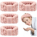 WILLBOND Spa Headband for Washing Face,Pink - color: Pink