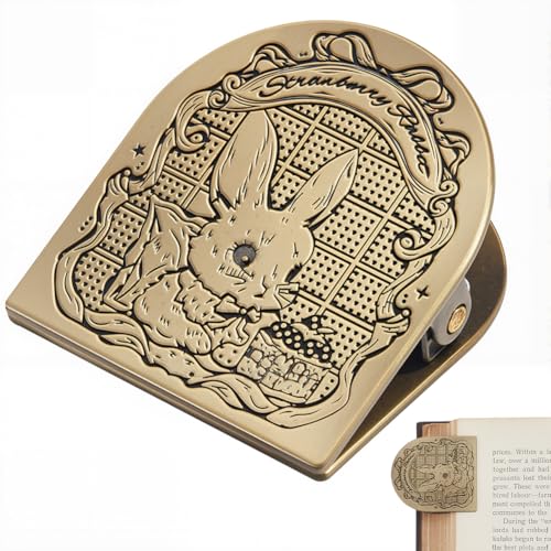 CRASPIRE Rabbit Journal Metal Clip Vintage Travelers Notebook Book Bill Binder Clips Holder Bunny Alloy Antique Bronze Decorative Travelers for TN Travelers Art Reading Decoration Accessories - style: Rabbit