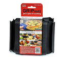 Silicone BBQ & Kitchen Mitt 2-Pack Set (Small/Medium, Black) - color: Black, size: Small/Medium