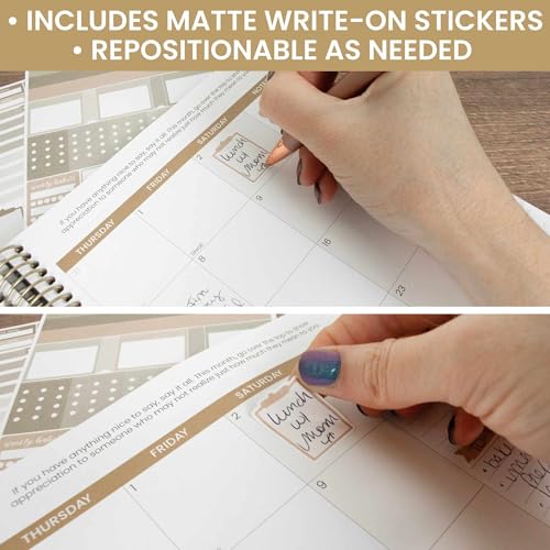 bloom daily planners Color Coding Planner Stickers - Muted Neutrals 1/4" Minimalist Dot Labels - Six Sheets, 1000+ Stickers Per Pack! - Aesthetic Boho - color: Aesthetic Boho