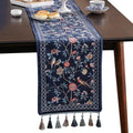 Patdrea Designer Elegant French Velvet Table Runner,12"X118"-Lanruoting - color: Lanruoting, size: 12"*118"