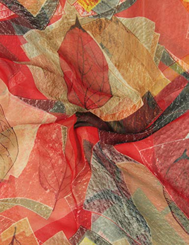PANTONIGHT Long Chiffon Sheer Scarf Gradient Shaded Colors Lightweight Scarf For Womens - color: Col 760