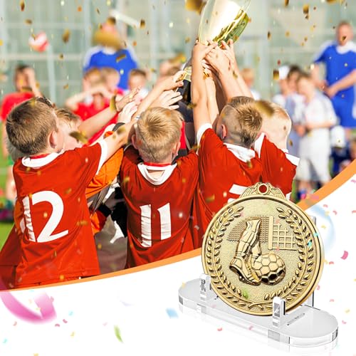 tutata Acrylic Trading Card Display Stand, 10 Pack Clear Card Stands, Card Stands for Sports Cards, Sports Card Holder, PSA Graded Card Display