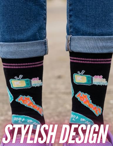 InnoBeta K Drama Gifts, Kpop Gifts Socks for Women Girls, One Size Crew Socks for K Drama K-Pop Lovers