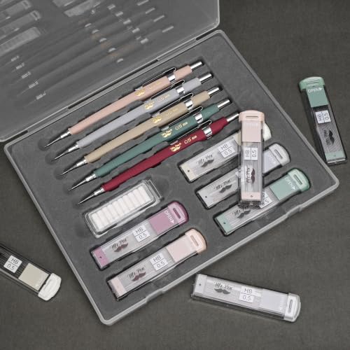 Mr. Pen- Mechanical Pencil Set with Lead and Eraser Refills, 5 Pack