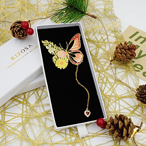 Butterfly Bookmarks for Women,Cute Funny Metal Bookmark,Unique Gifts Book Markers for Women Book Lovers,Teacher Appreciation Gifts,Valentine Mother's Day Christmas New Year Birthday Gift - color: Butterfly03