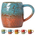 Sunset Coast Ceramic Mug, 22oz Reactive Glaze Coffee Mug, Traveler Gift - color: Sunset Coast · WANDER