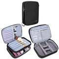 Teamoy Makeup Brush Travel Case, Medium, Black - color: Black, size: Medium (Pack of 1)
