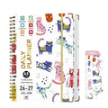 2026-2027 Academic Planner Weekly and Monthly, A5 Agenda July 26 - June 27 - color: Light Pink