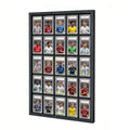 Sports Anime Game Card wall Greded Display Case Holds 25Card - 3P - size: 25-Card-1Pack-Graded