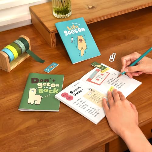 Monolike Mini Storytown Ver.2 Blank Note 6P B SET_105x148mm, 48pages - color: Storytown Ver.2 B-SET