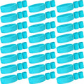 Sweatbands and Wristbands Set, Women, Men - color: Neon Blue