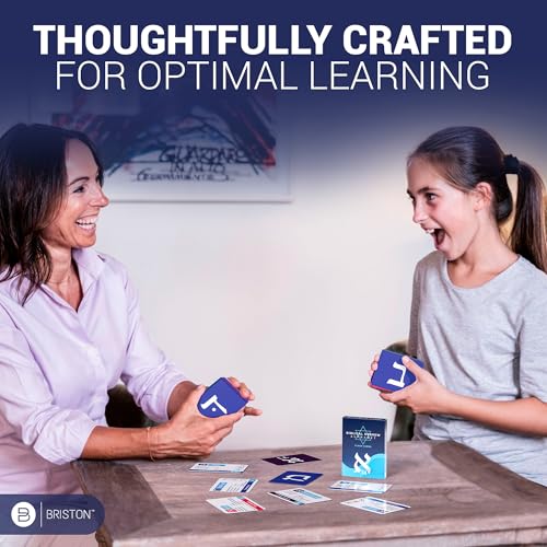 Biblical Hebrew Alphabet Flash Cards – 54 Alef Bet Letters for Study