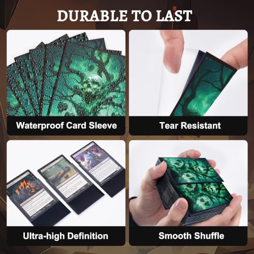 Kabinka MTG Card Sleeves - 100 Standard Size Pack - color: Skull Tree