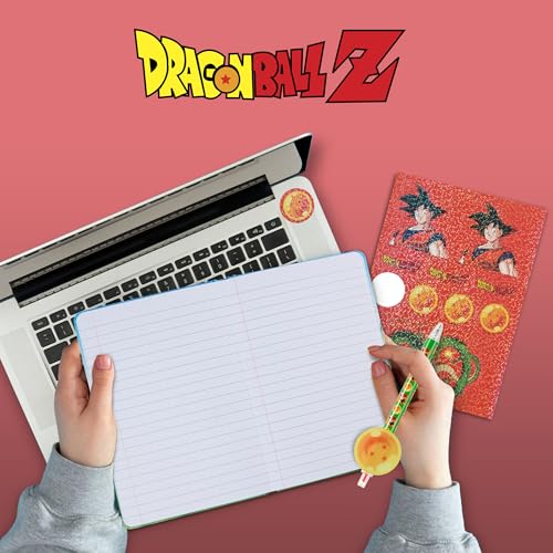 Dragon Ball Z Kids Stationary Set for Girls and Boys, Journal Kit with Pen - color: Dragon Ball