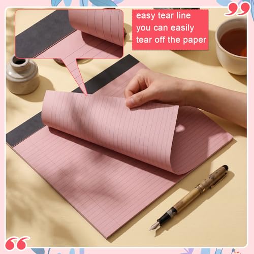 Lincia 6 Pcs Legal Pads Landscape Notebook, Bible Colors - color: Bible Colors