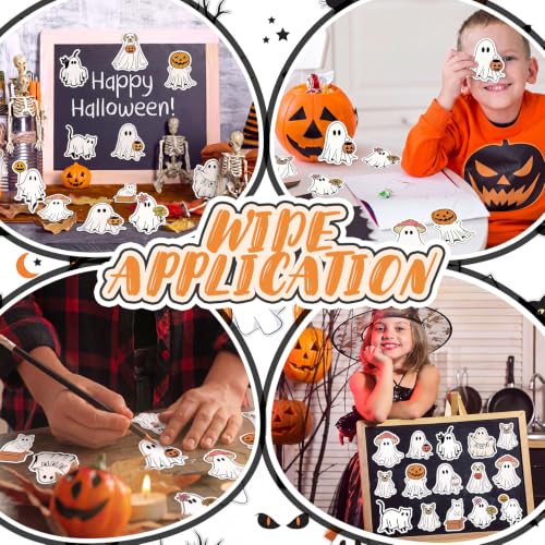 Yinder 24 Pads Halloween Ghost Boo Sticky Notes Kawaii Memo Office School - color: Multicolor, size: Ghost Animal