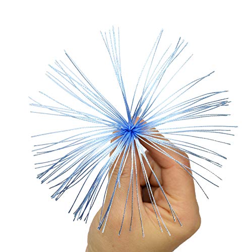 100Pcs 5 Inch Silky Bookmark Tassels for Jewelry, Souvenir(Sky Blue) - color: Sky Blue