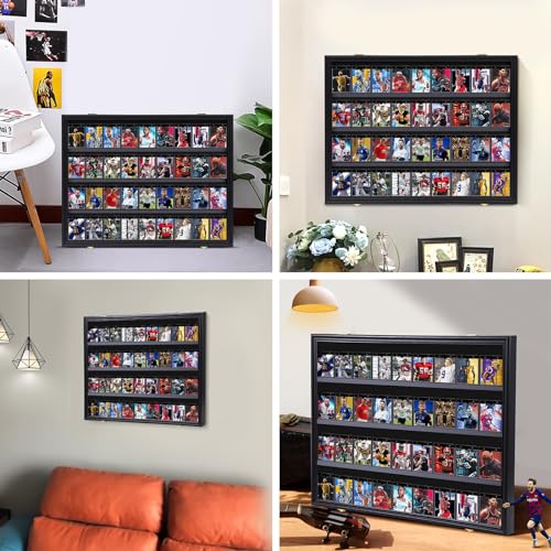 Nice C Sport Card Display Case, Graded Card Display Frame(Horizontal 2Pack) - size: 2 Pack