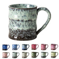 Misty Moss Ceramic Mug, 15oz Reactive Glaze Mug, Self Care Gift for Her - color: 15oz - Misty Moss · BREATHE