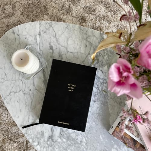 INSIDE THEN OUT Better Every Day Journal - Guided Daily Journal with 365 Pre-Dated Prompts for Self Love, Reflection, Growth, Gratitude, Wellness, and Healing - Self Care Routine Gift for Women Men